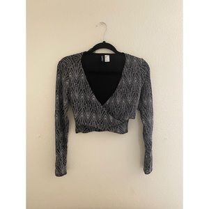H&M’s Sparkling Crop Top